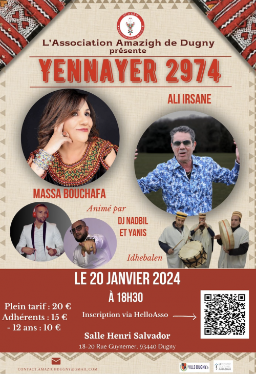 Nouvel An Berbère " Yennayer 2974" 