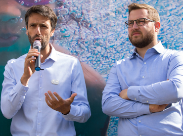 Tony Estanguet à Dugny en juin 2023