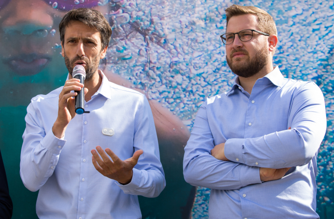 Tony Estanguet à Dugny en juin 2023