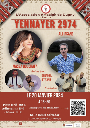 Nouvel An Berbère " Yennayer 2974" 