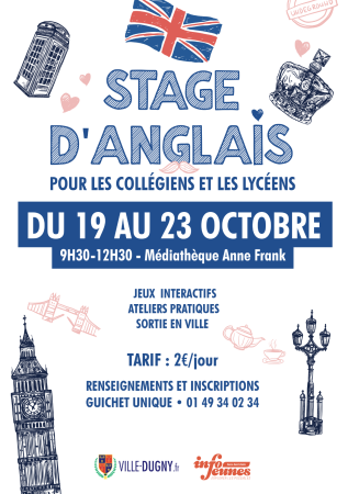 stage anglais